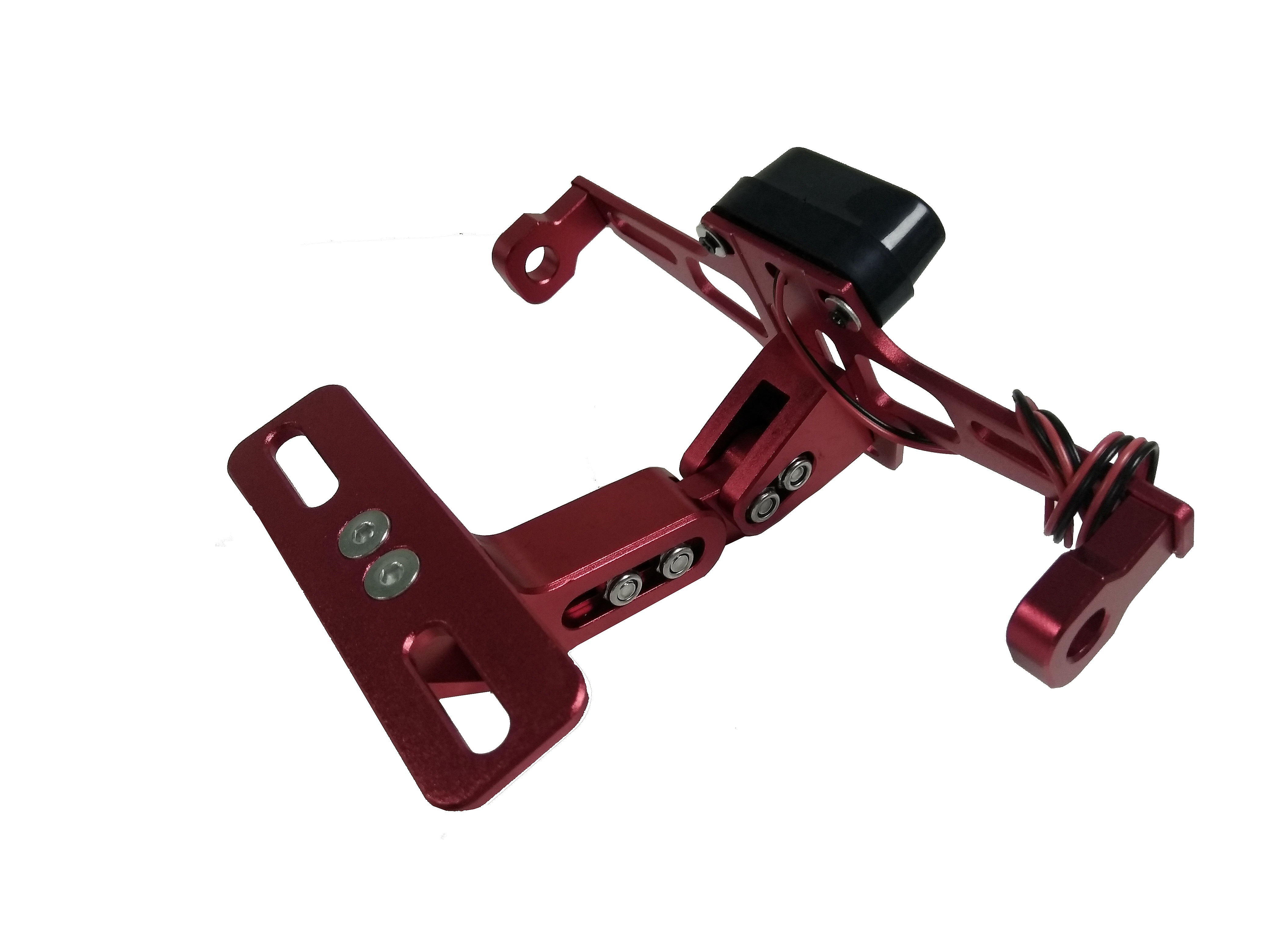 MC039-02-001  CNC Adjustable Alu. License Plate Frame/License Plate Holder