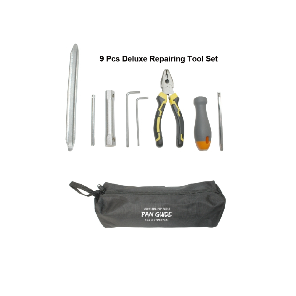9 - Piece Deluxe Motorcycle Repairing Tool Set (MT005 - 2009 - 01)
